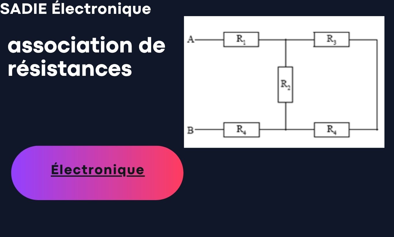 Association de résistances électroniques