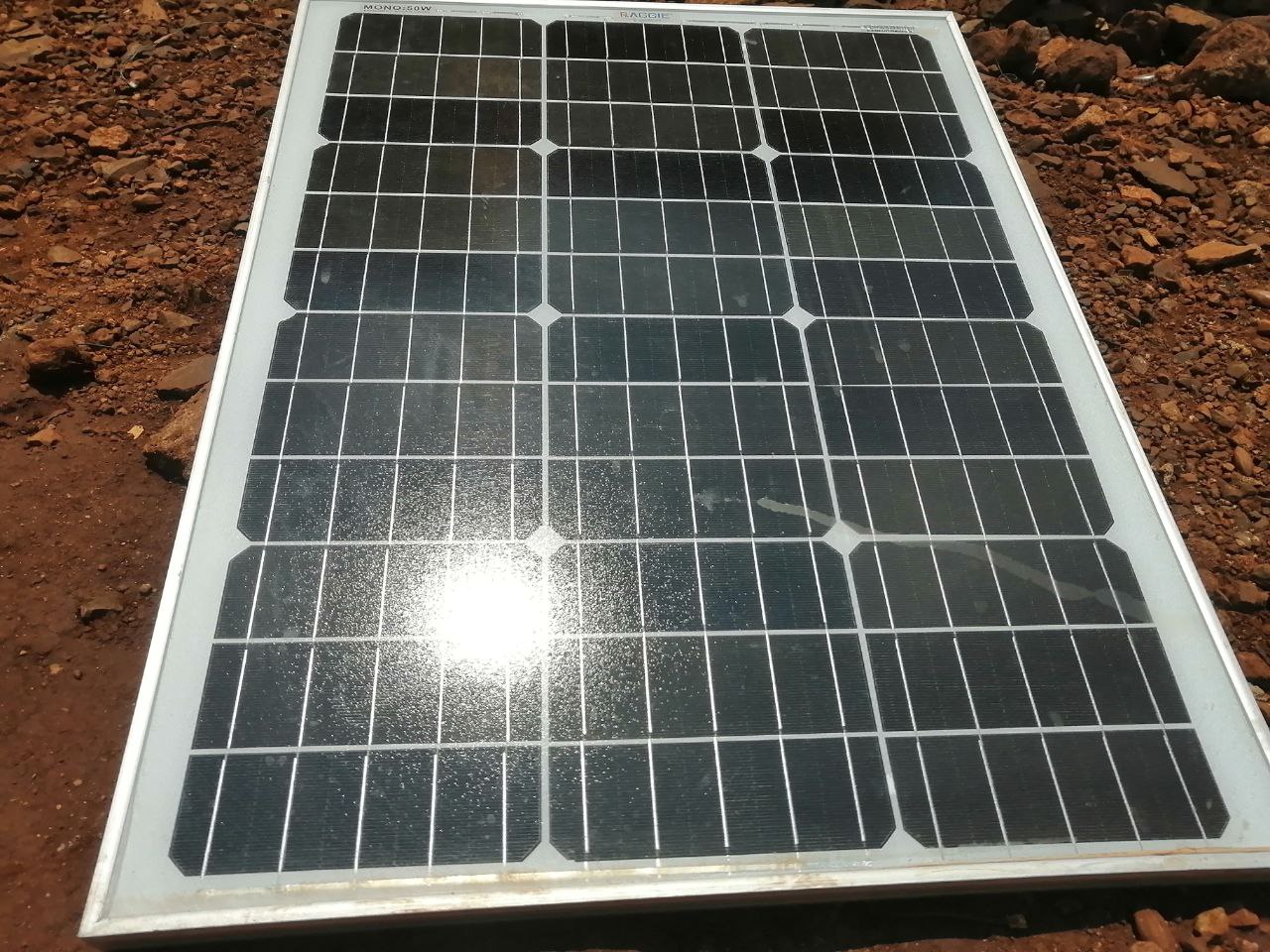 Installation de panneaux solaires